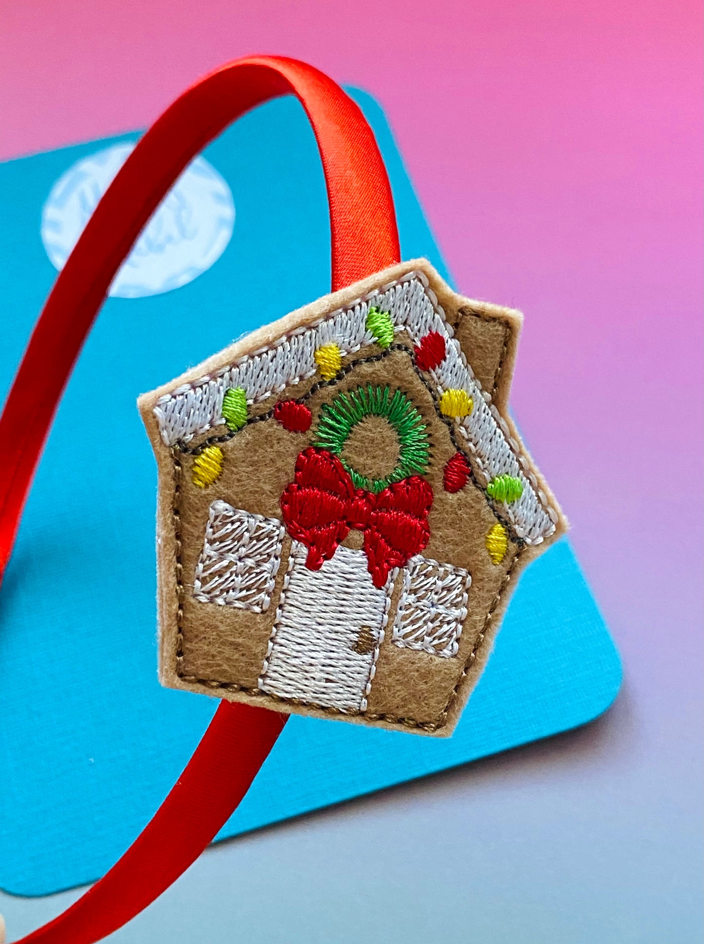 Gingerbread House Feltie