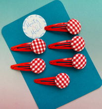 Sale: *SECONDS* Red Gingham Standard Clip (Single)