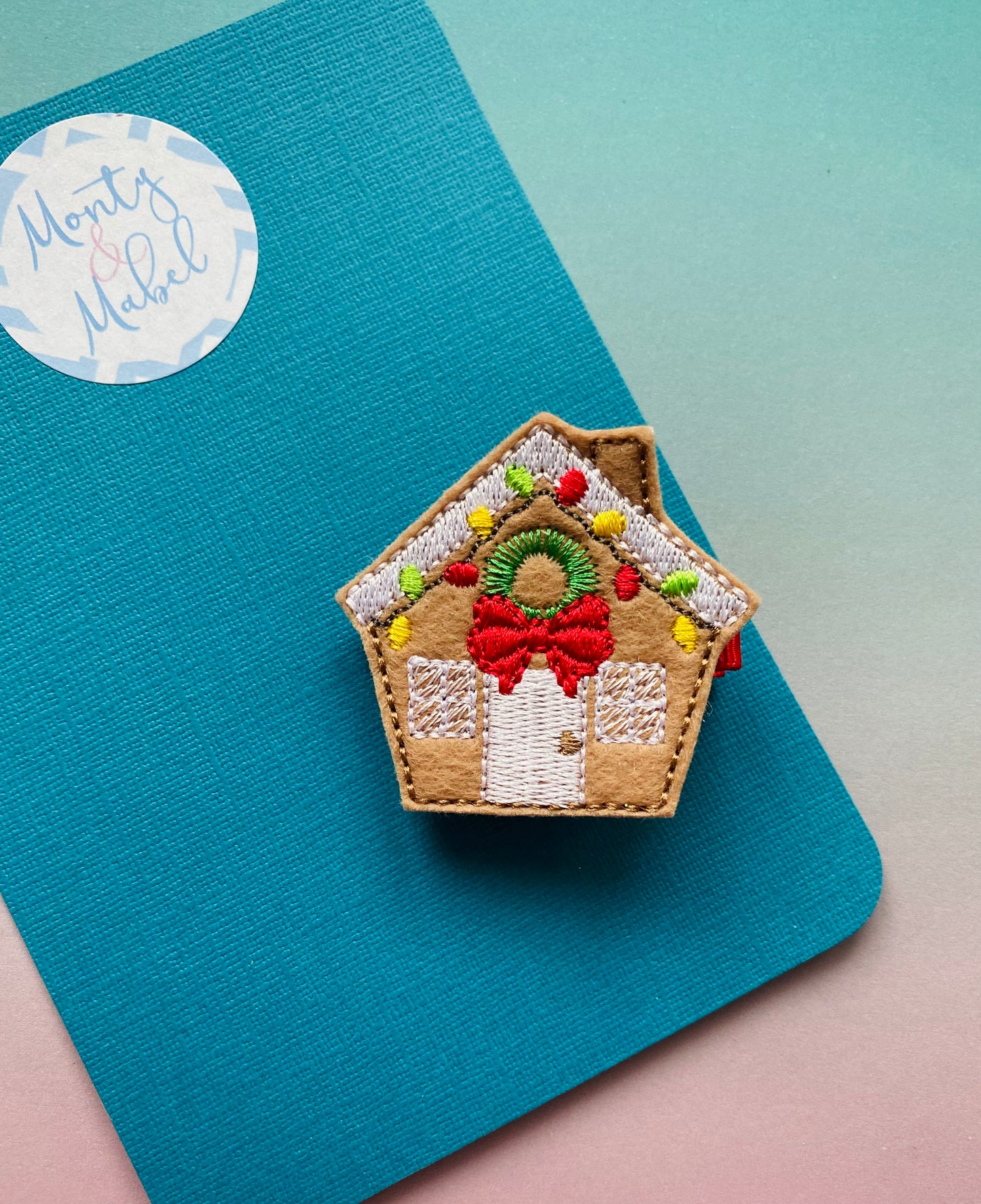 Gingerbread House Feltie