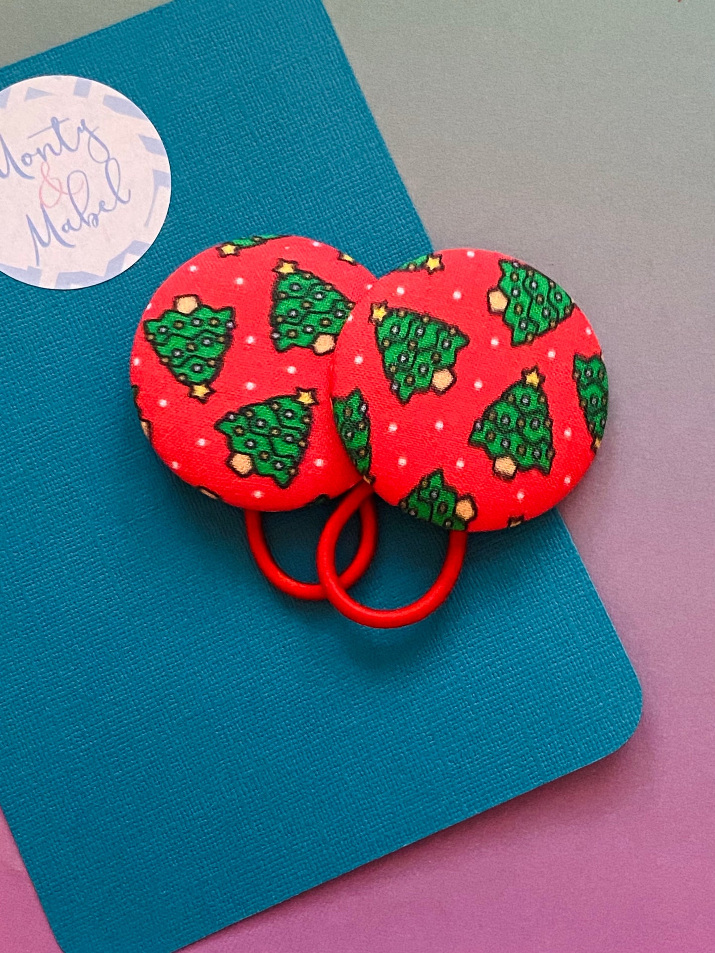 Cute Christmas Trees (Red)