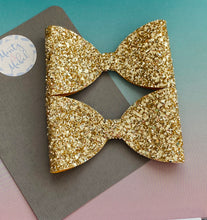 Sale: Gold Glitter Classic Bow