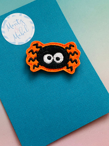 Sale: Orange Spider Feltie (Single)