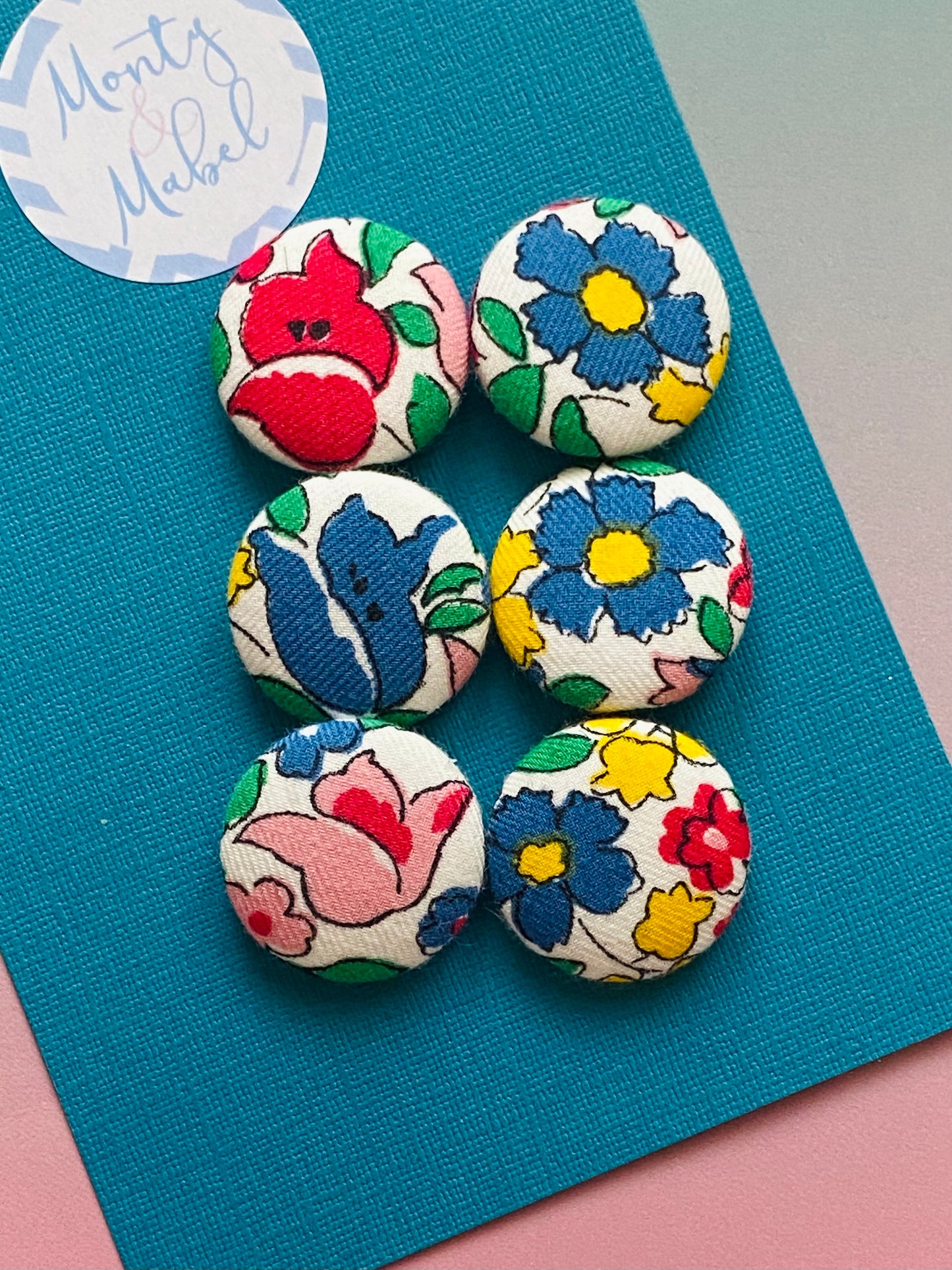 Sale: Boden Floral Small Bobbles (Pair)
