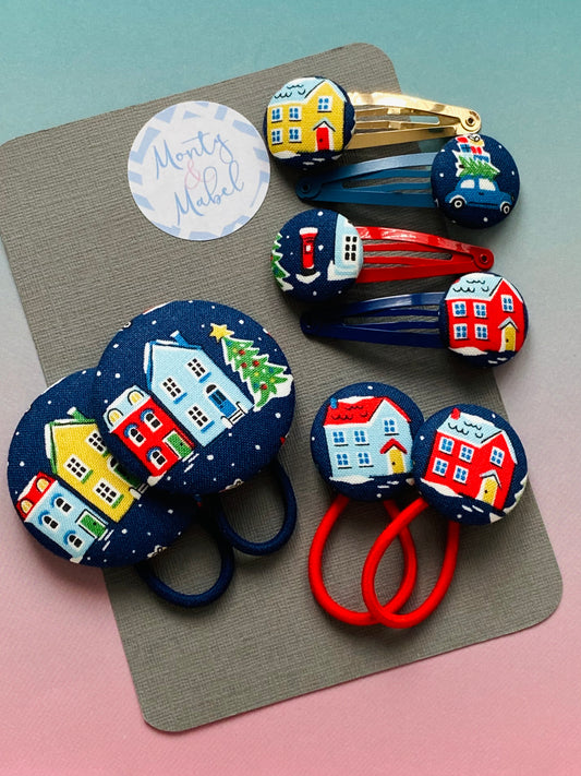 Liberty Christmas Village - Navy