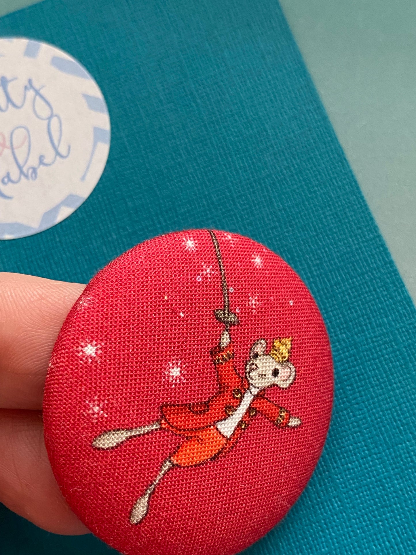 Sale: *SECONDS*  Nutcracker Mouse King Large Bobble (Single)