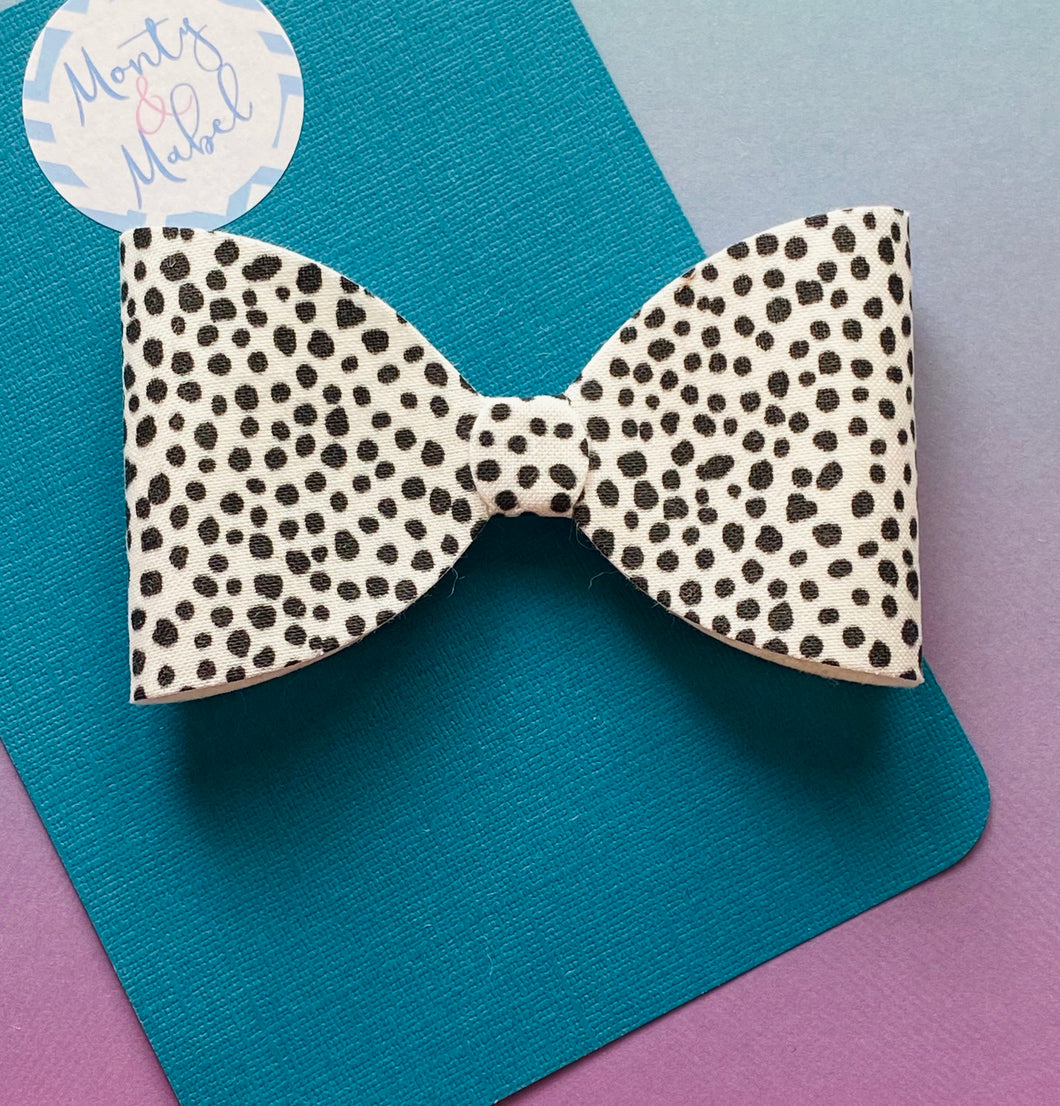 Sale: Dalmatian Dots Classic Bow