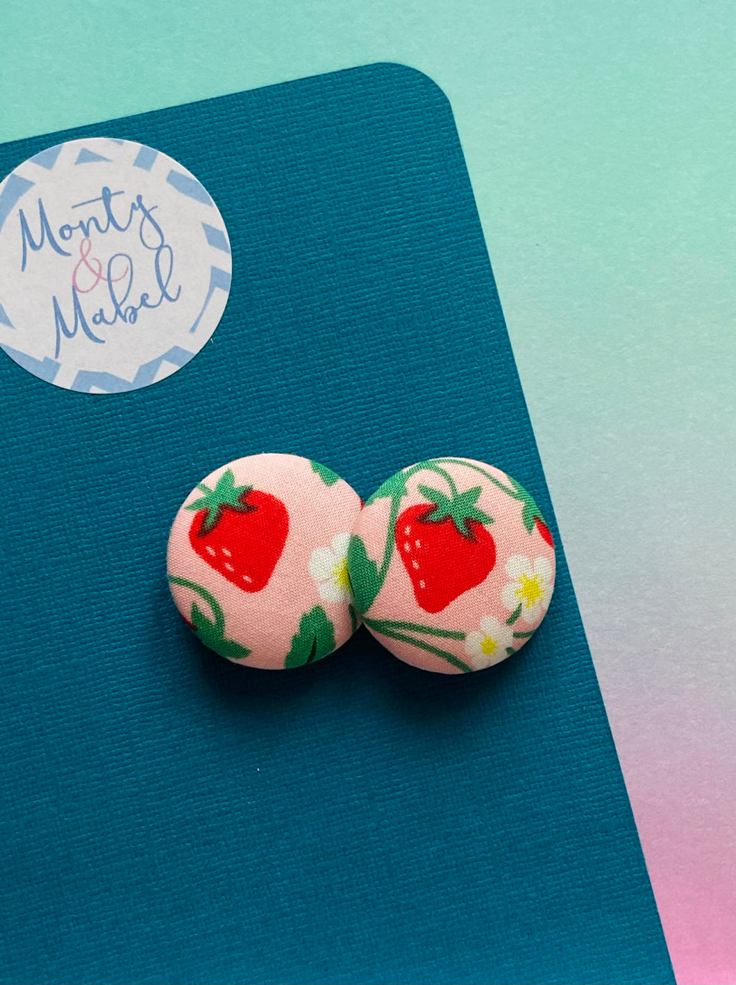 Sale: Boden Strawberries Small Bobbles (Pair)