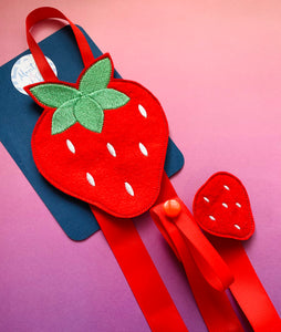 Sale: Strawberry Holder (Double Ribbon)