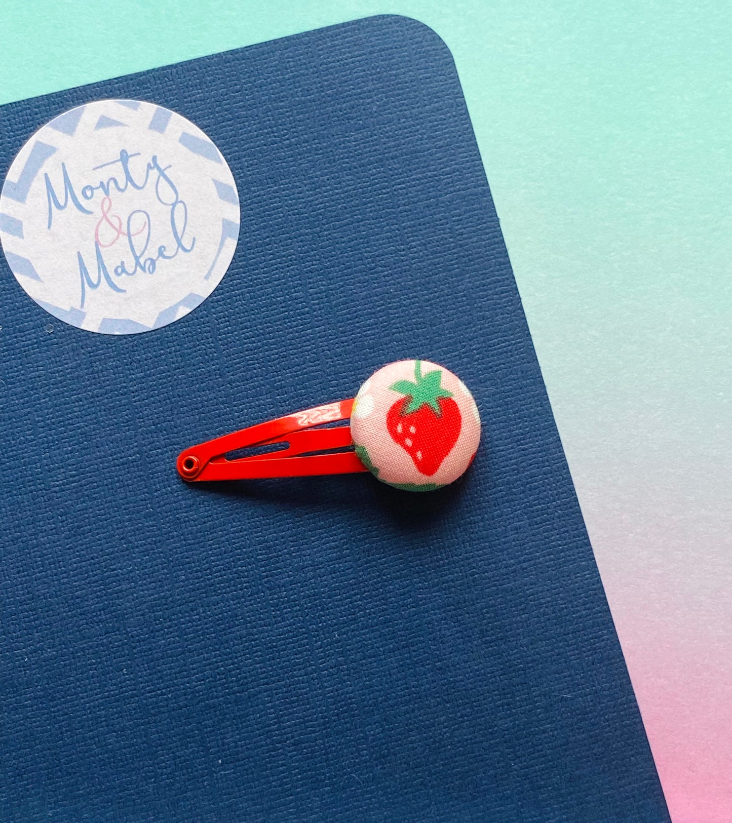 Sale: Boden Strawberry Tiny Clip (Single)