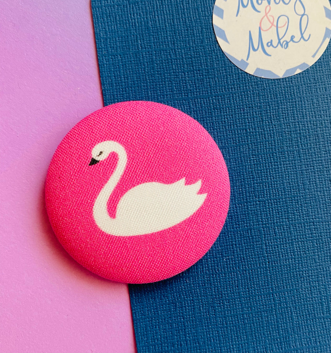 Sale: Hot Pink Swan Large Bobble (Single)