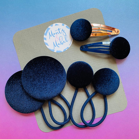 Navy Velvet