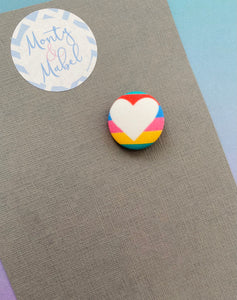 Sale: Rainbow Heart Tiny Bobble (Single)