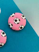 Sale: *SECONDS* Pink Footballs Medium Bobble (Single)