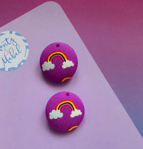 Sale: Purple Rainbow Small Bobble (Single)