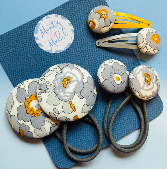 Liberty Betsy Mustard & Grey