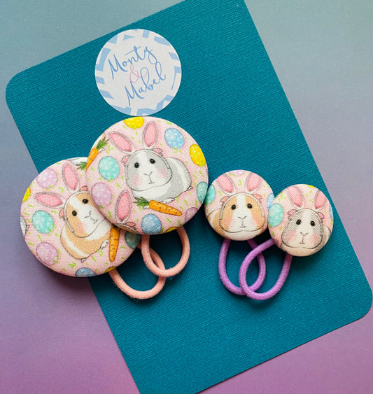 Guinea Pigs in Bunny Ears (Small & Large Bobbles Only)