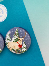 Sale: *SECONDS* Snowy Reindeer Large Bobble (Single)