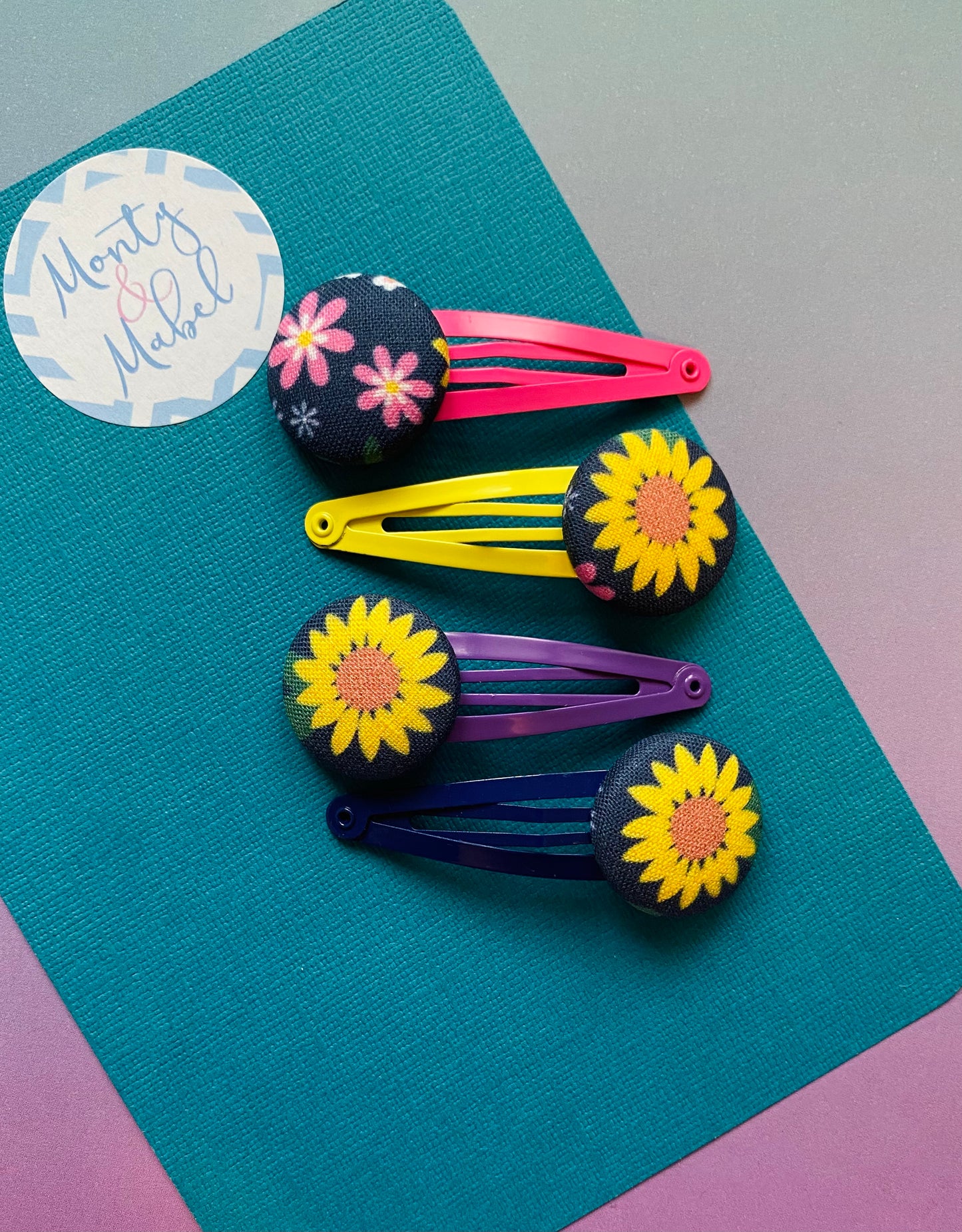 Navy Sunflowers