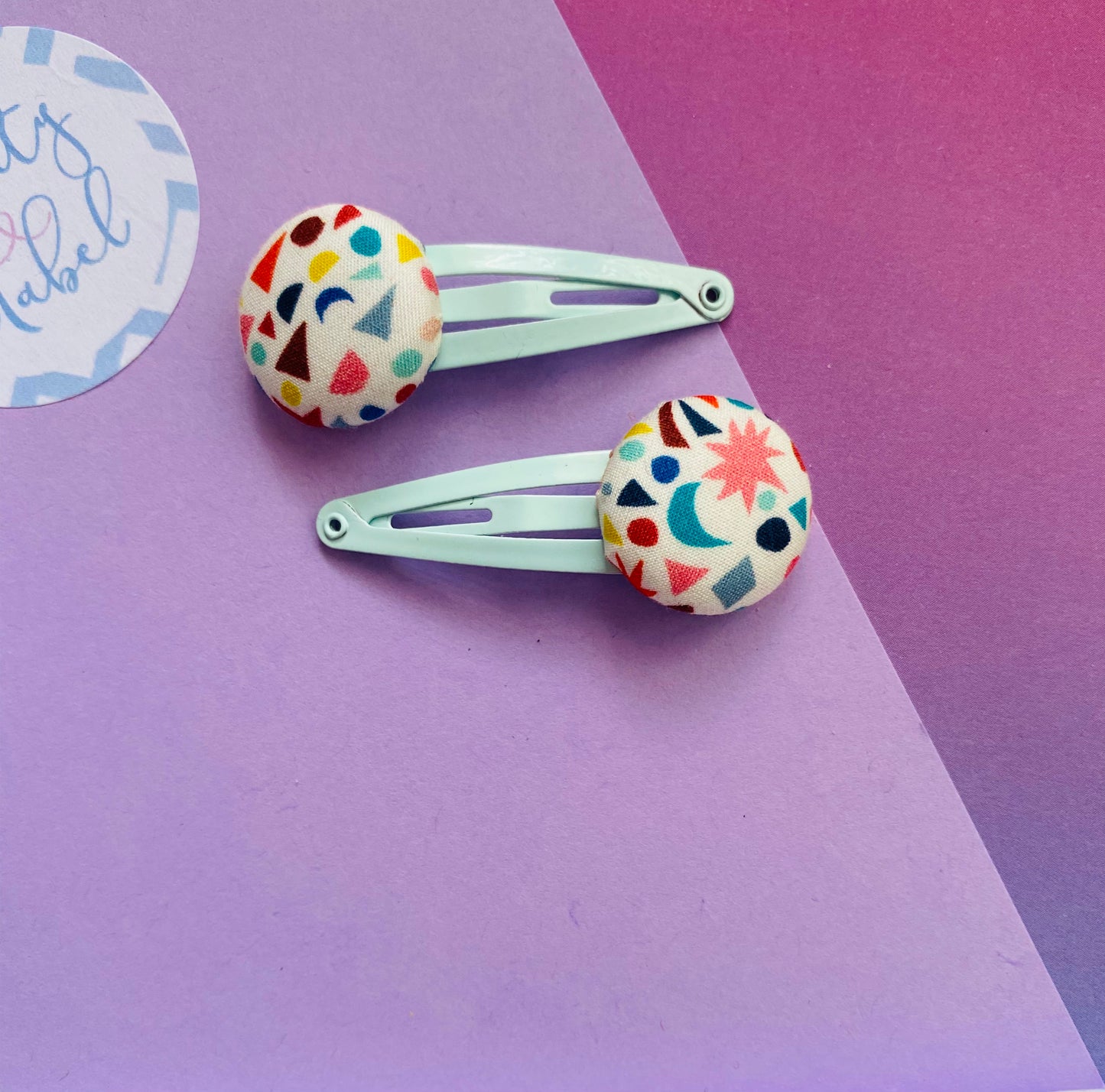 Sale: Liberty Fizz Stars Tiny Clips (Pair)
