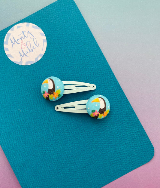 Sale: Toucans Tiny Clips (Pair)