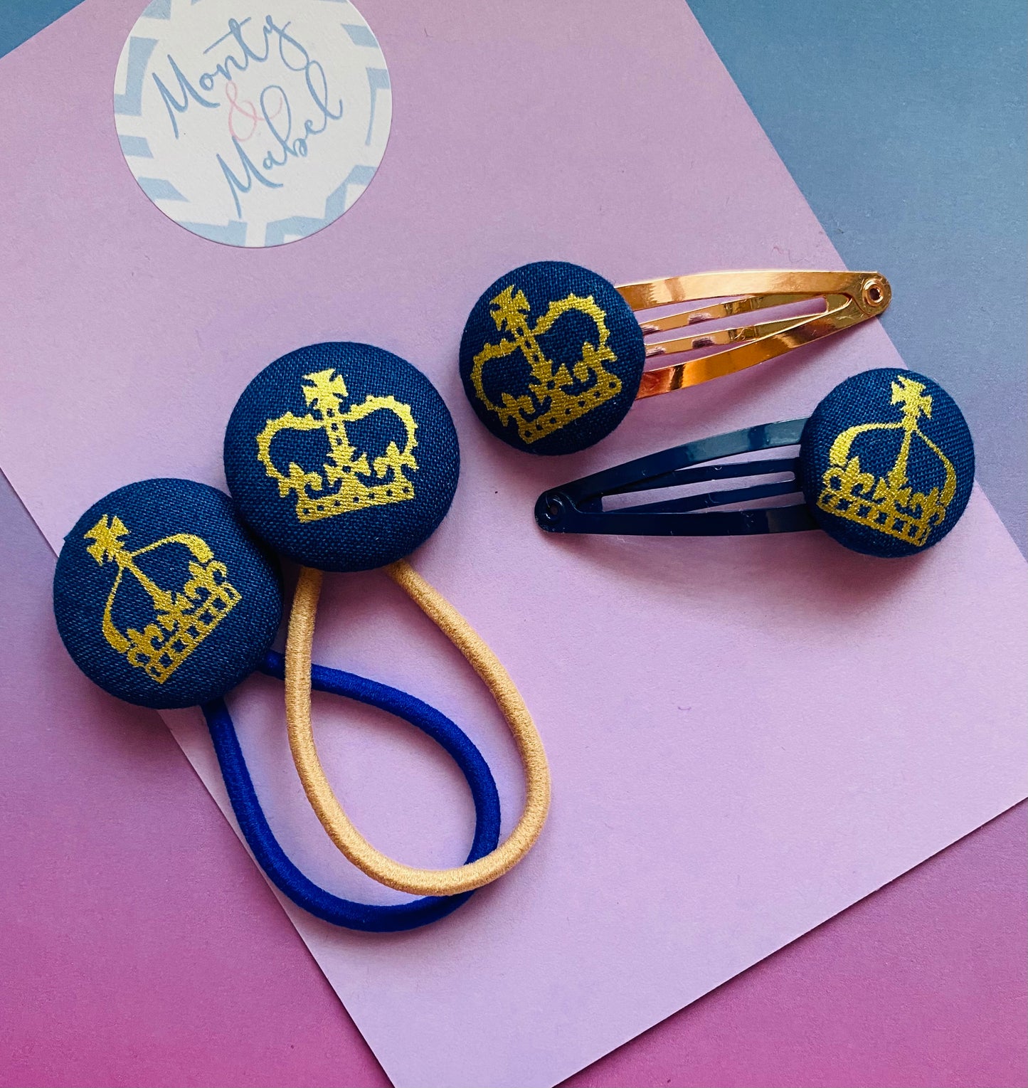 Navy/Gold Crowns