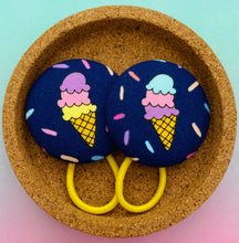 Ice Creams & Sprinkles (Navy)