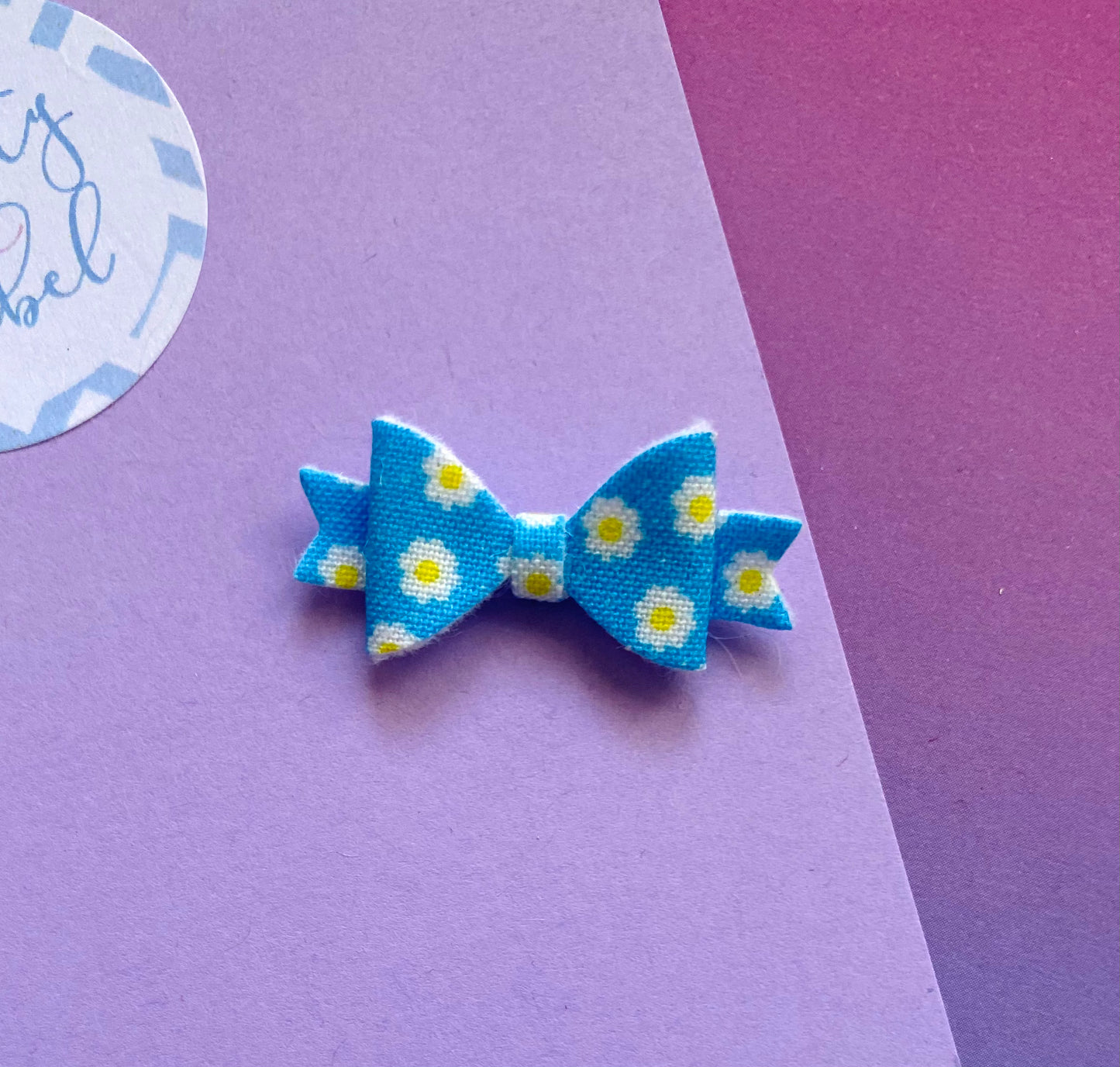 Sale: Little Daisies Diddy Bow Fringe Clip