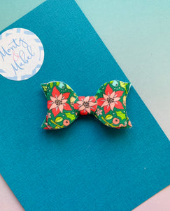 Sale: Festive Floral Small Bow