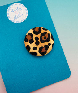 Sale: Leopard Print Large Bobble (Single)