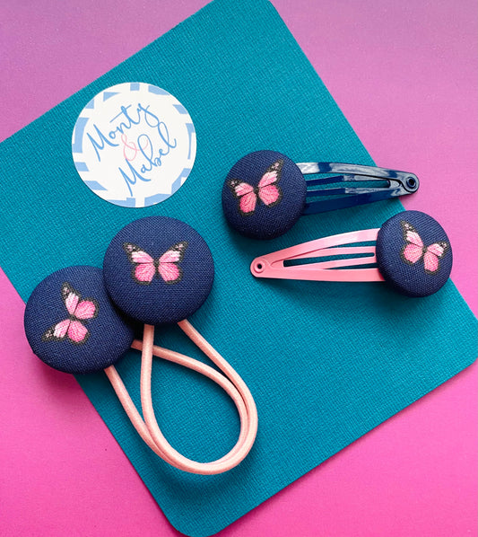 Dark Navy Butterfly
