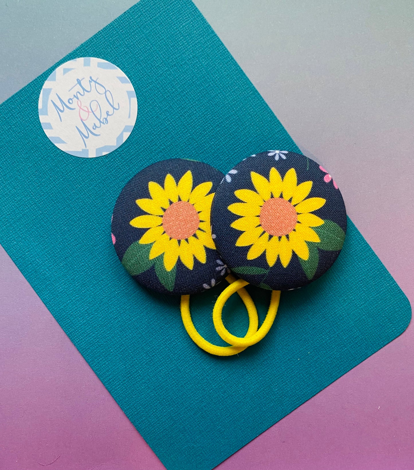 Navy Sunflowers