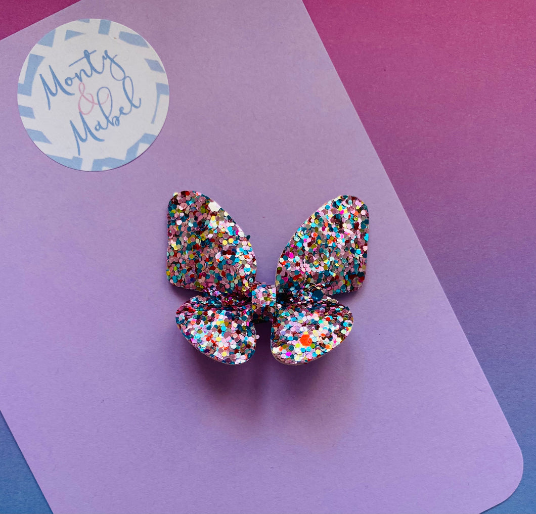 Sale: Glitter Small Butterfly Bow