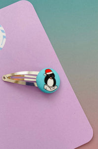 Sale: Santa Penguin Standard Clip (Single)