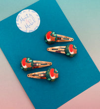 Sale: Festive Robins Tiny Clips (Pair)