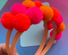 Sale: Colourful Neon Mix Pom Pom Headband