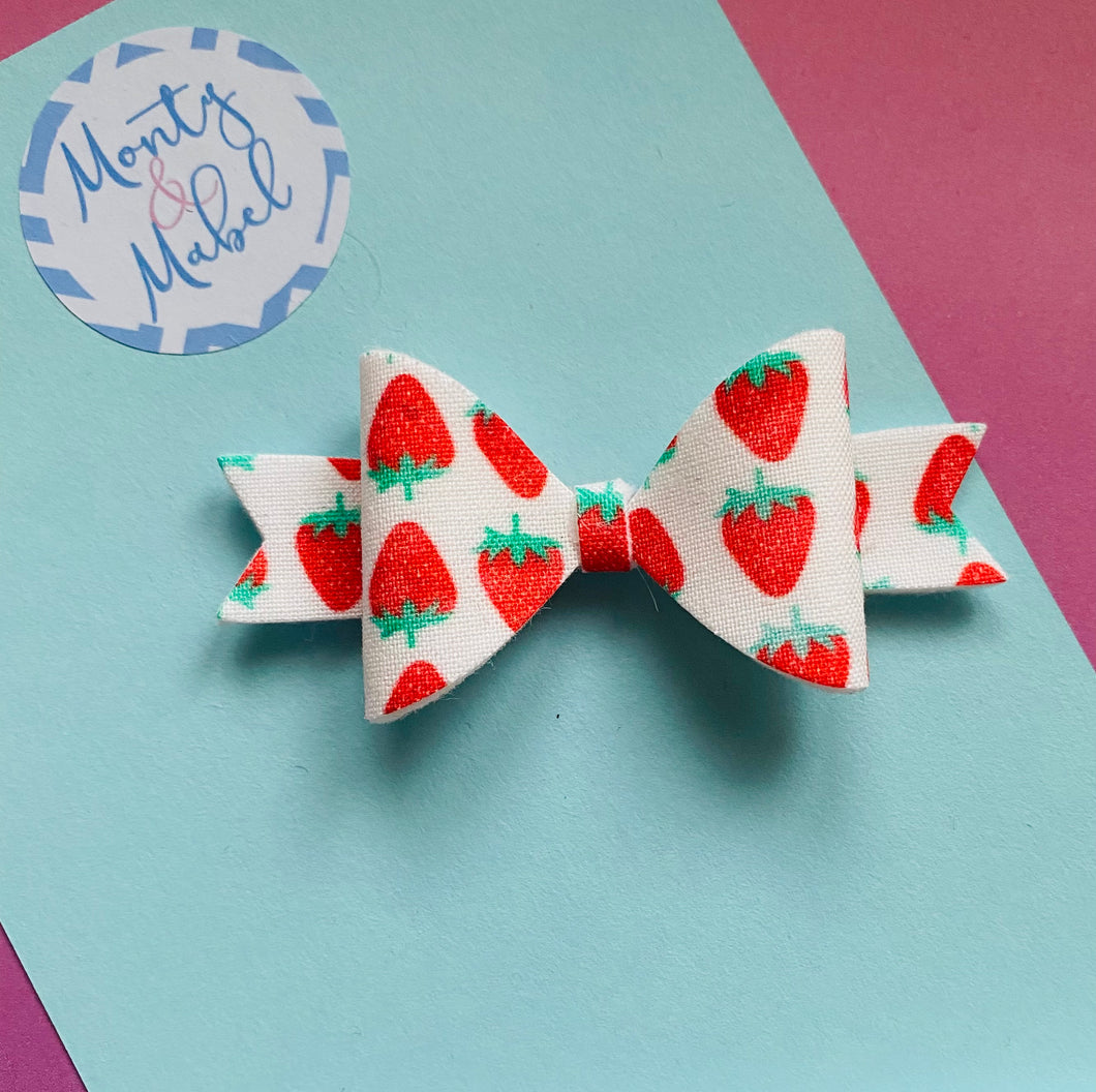 Sale: Strawberry Small Bow