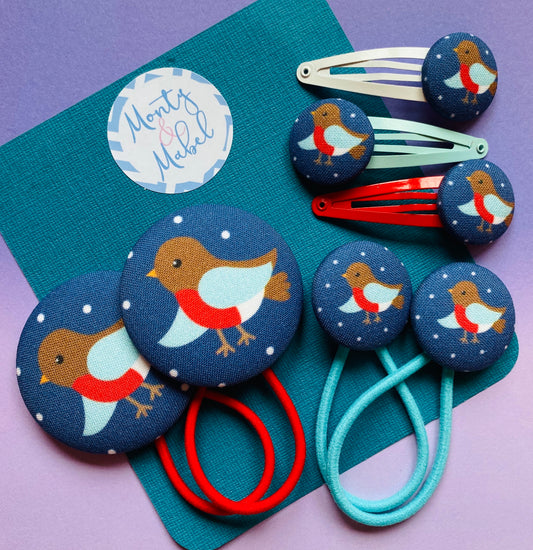 Polka Dot Robin (Blue)