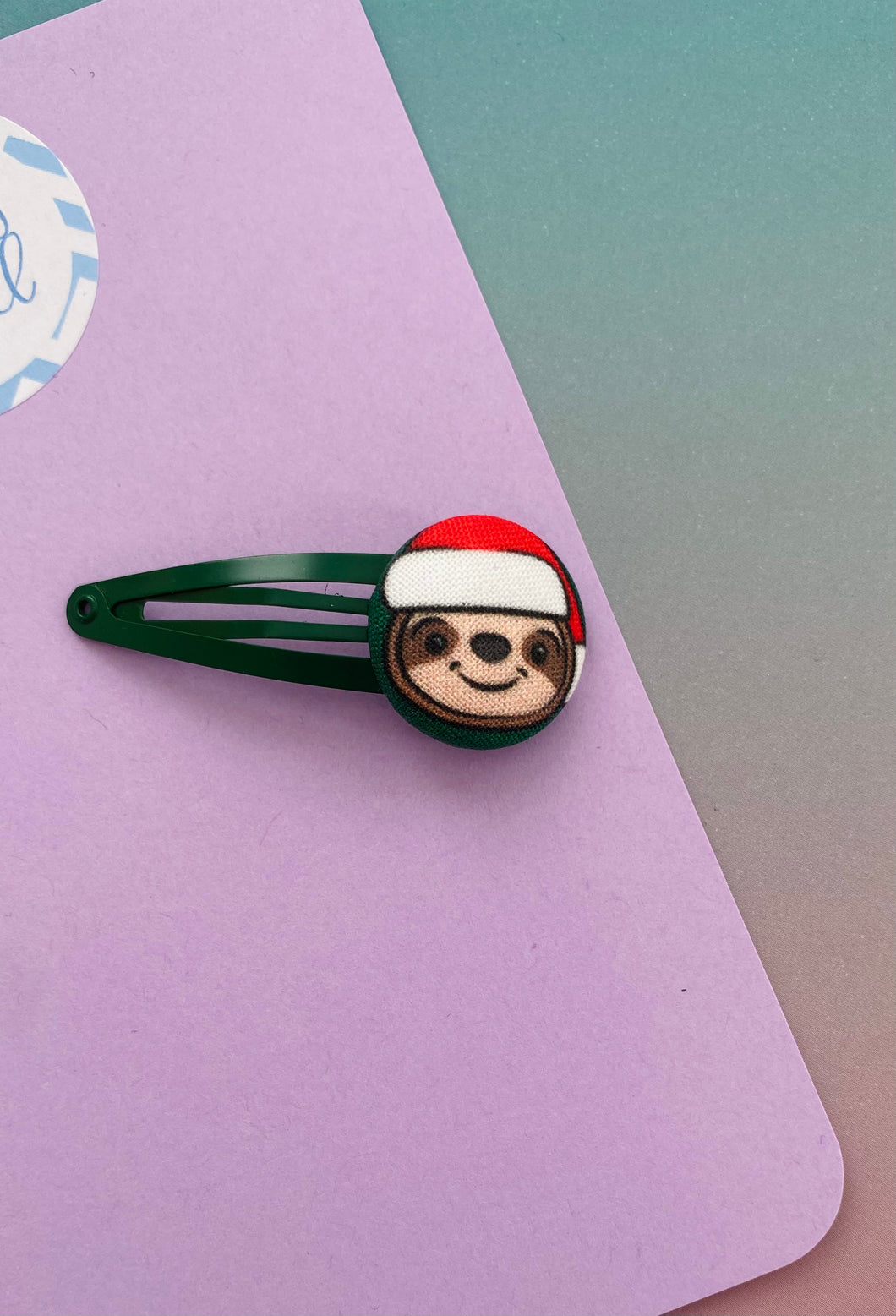 Sale: Santa Sloth Standard Clip (Single)