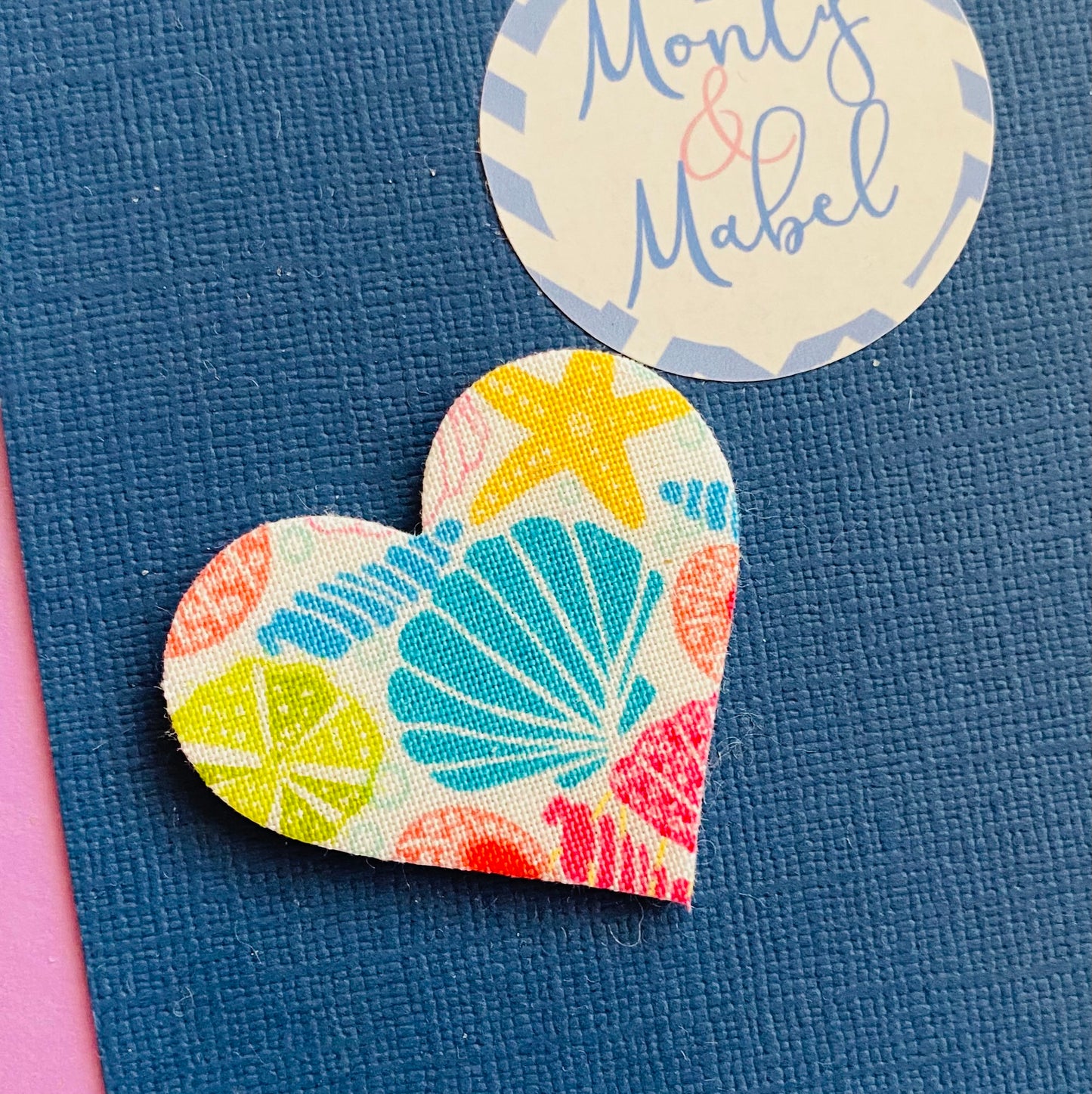 Sale: Sea Shells Heart Fringe Clip
