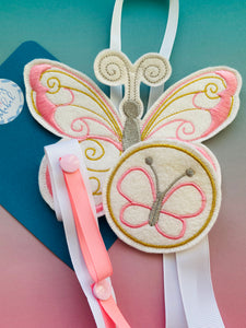 Sale: Butterfly Holder (Double Ribbon)