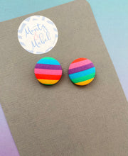 Sale: Rainbow Stripes Tiny Bobble (Single)