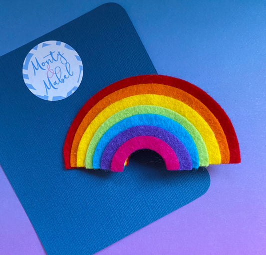 Large Felt Rainbow