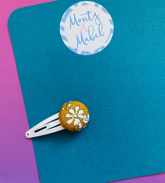 Sale: Mustard Capel Tiny Clip (Single)