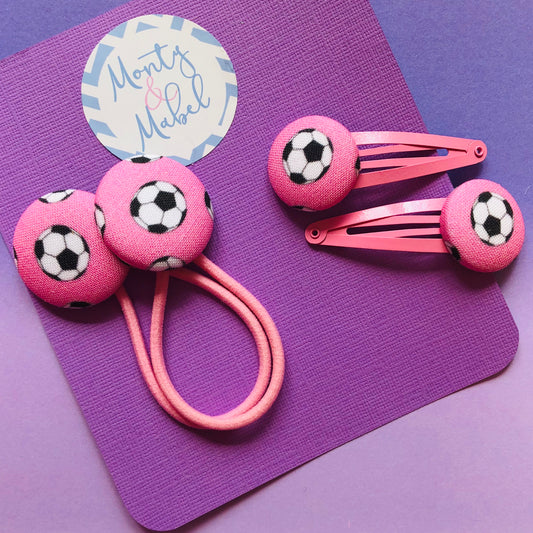 Pale Pink Footballs