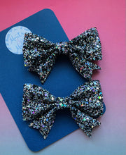 Sale: Holographic Glitter Violet Bow