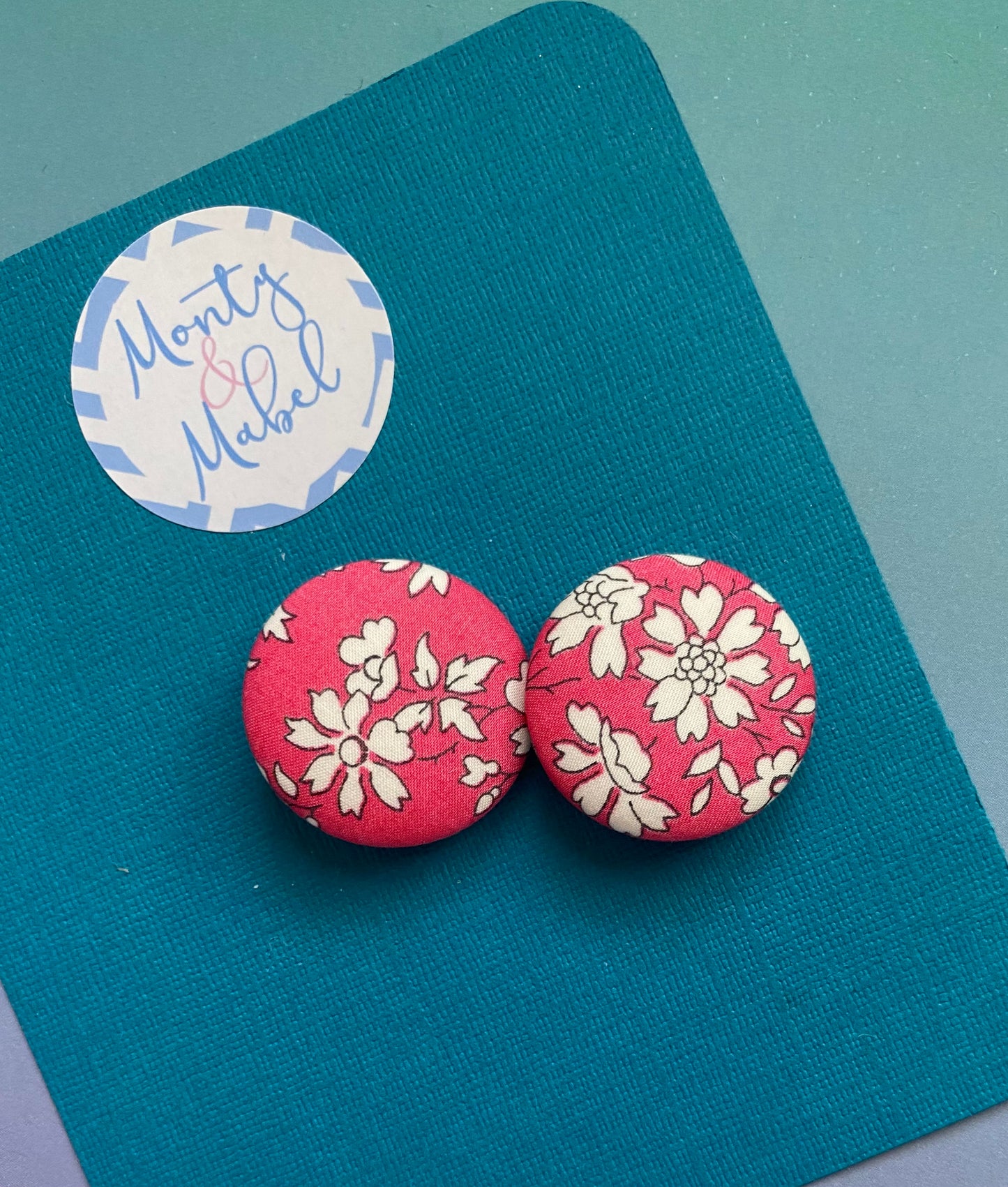 Sale: Liberty Capel Floral Small Bobbles (Pair)