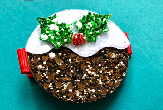 Glitter Christmas Pudding