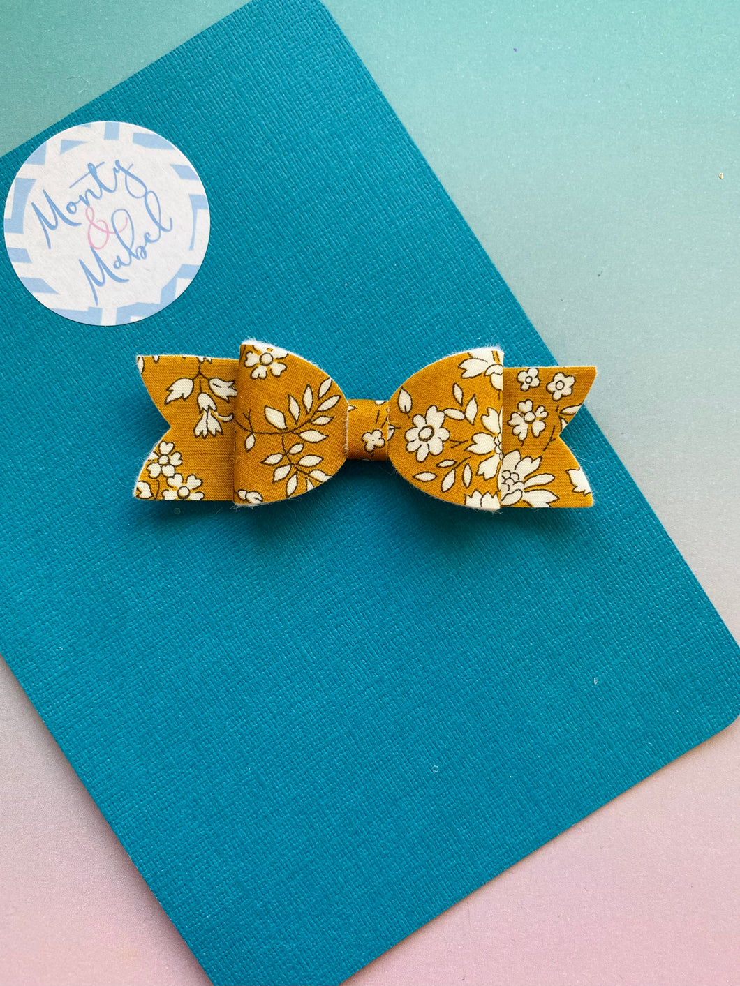 Sale: Liberty Capel Floral Small Bow