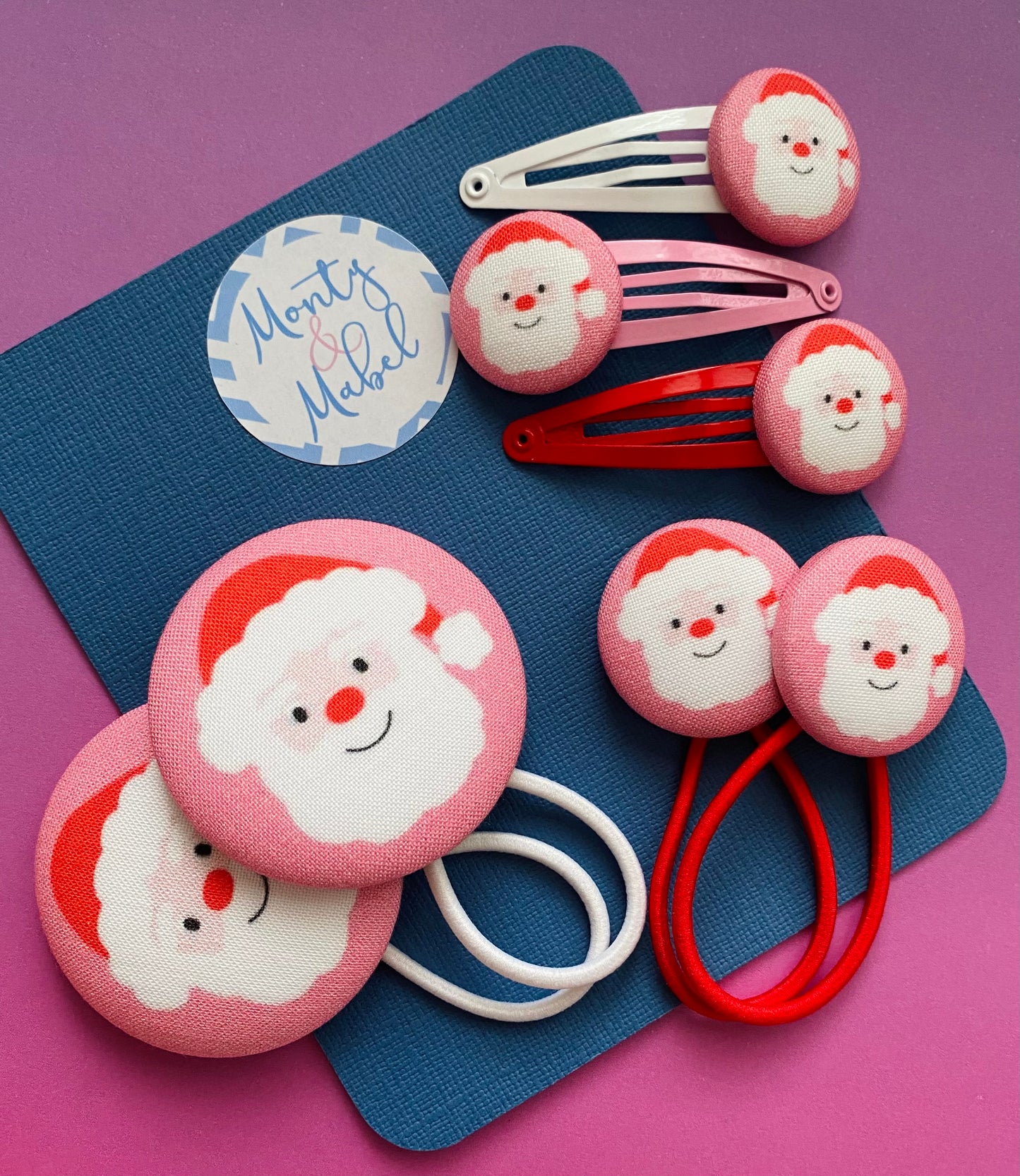 Pink Father Christmas
