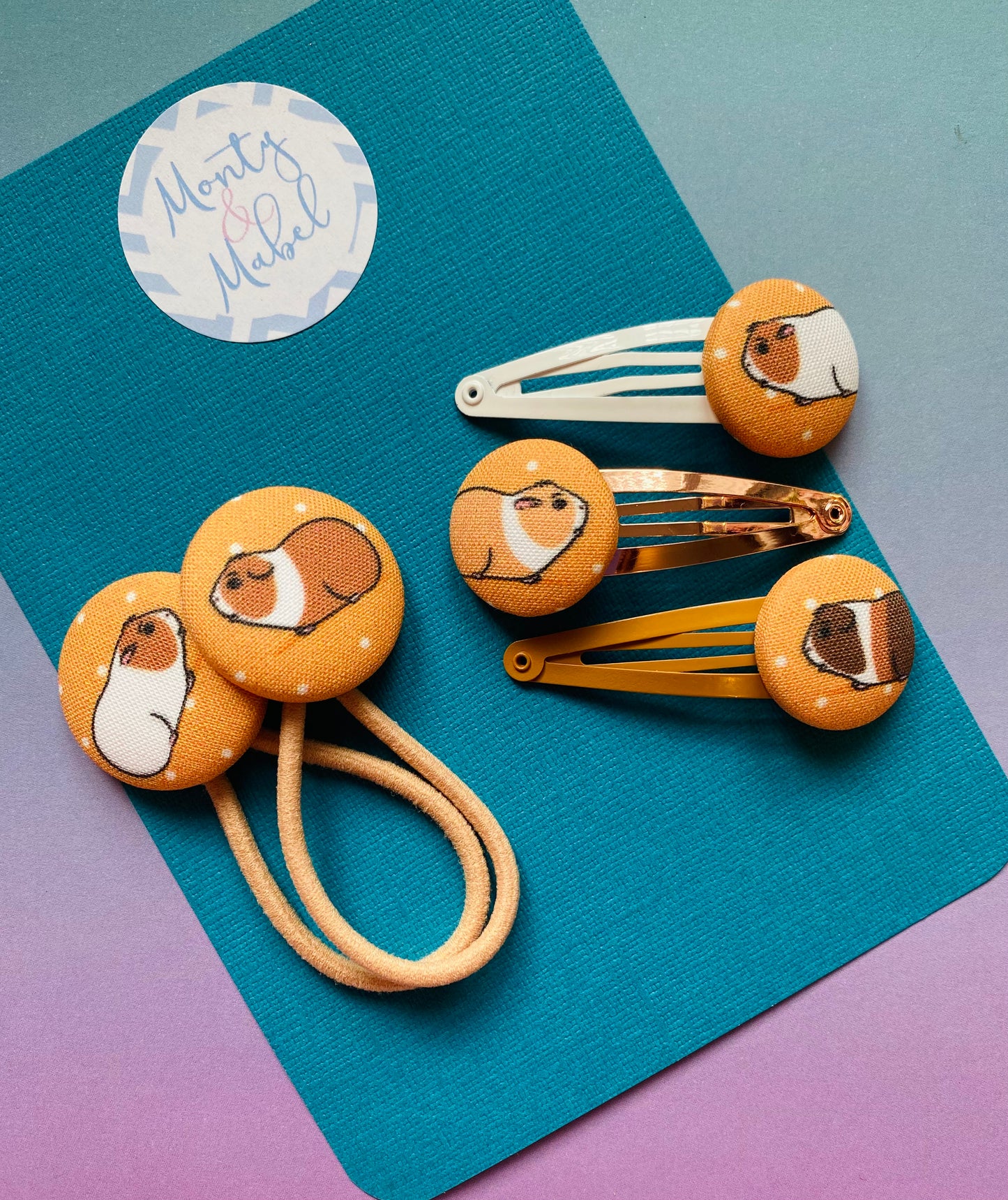 Dotty Mustard Guinea Pigs